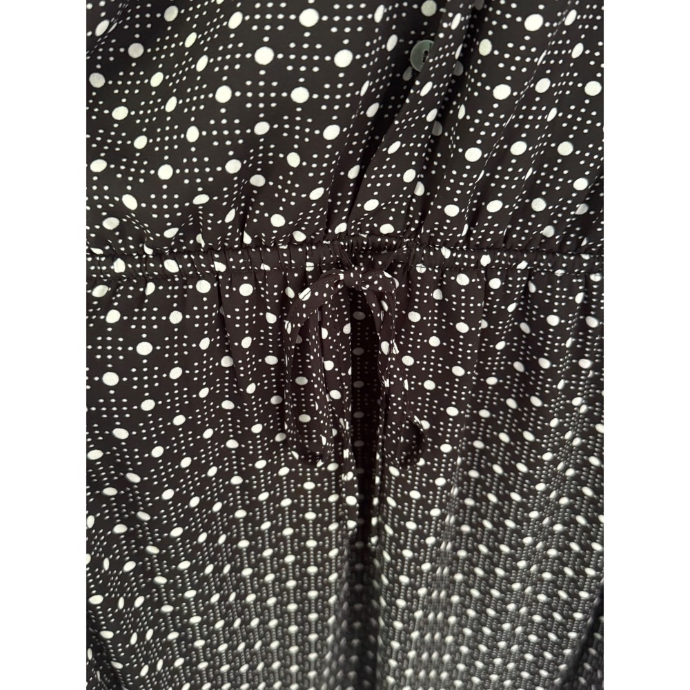 Les Serein Black & White Polka Dot Long Sleeve Dress
Size XL - Picture 5 of 10